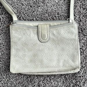 Hobo cross body leather purse